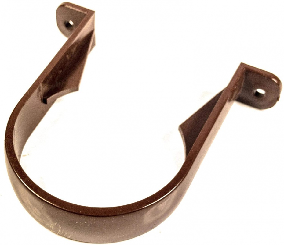 DOWNPIPE Round 68mm Bracket Brown