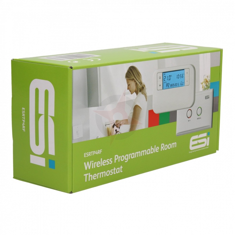 ESI Wireless Programmable Thermostat ESRTP4RF+
