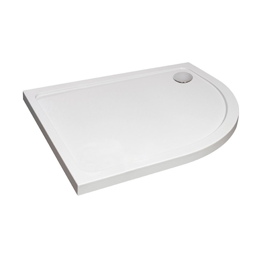 Kartell Offset Quadrant Shower Tray 1200 x 900mm RH