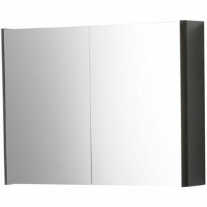 Kartell Arc 800mm Mirror Cabinet Matt Graphite