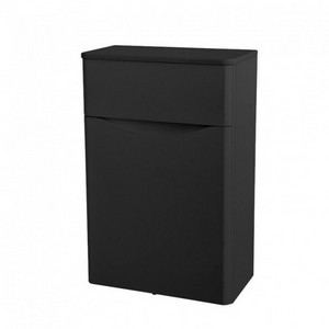 Kartell Cayo 500mm WC Unit with Concealed Cistern - Anthracite