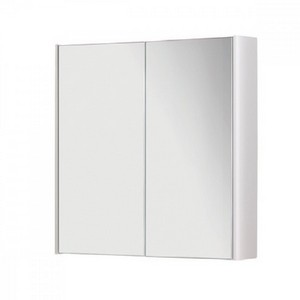 Kartell Options 600mm 2-Door Mirror Cabinet White