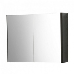 Kartell Cayo 800mm Mirror Cabinet - Anthracite