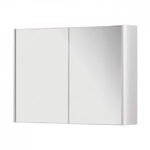 Kartell Cayo 800mm Mirror Cabinet - White