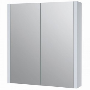 Kartell City 600mm White Mirror Cabinet
