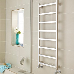 Kartell Connecticut Stainless Steel Straight Towel Rail 1200 x 350mm