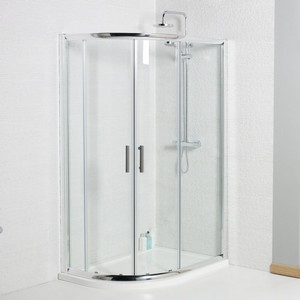 Kartell Koncept Offset Quadrant Shower Enclosure 900 x 760mm