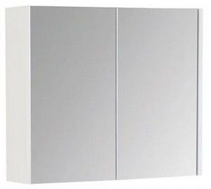 Kartell Liberty 550mm 2-Door Mirror Cabinet White