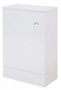 Kartell Liberty 500mm WC Unit with Concealed Cistern - Slim - White