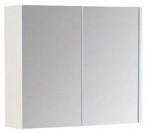 Kartell Liberty 700mm 2-Door Mirror Cabinet White