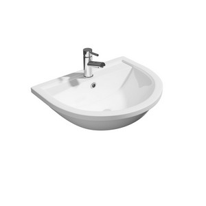Kartell Lifestyle 520mm 1TH Semi Recessed Basin