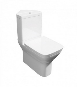 Kartell Options 600 Close Coupled Toilet Pan & Corner Cistern