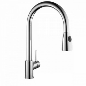 Kartell Pull Out Kitchen Sink Mixer Tap in Chrome