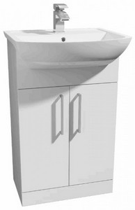 Kartell Pure Cabinet with Basin 550mm
